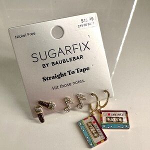 Sugarfix by Baublebar Set of Earrings NWT